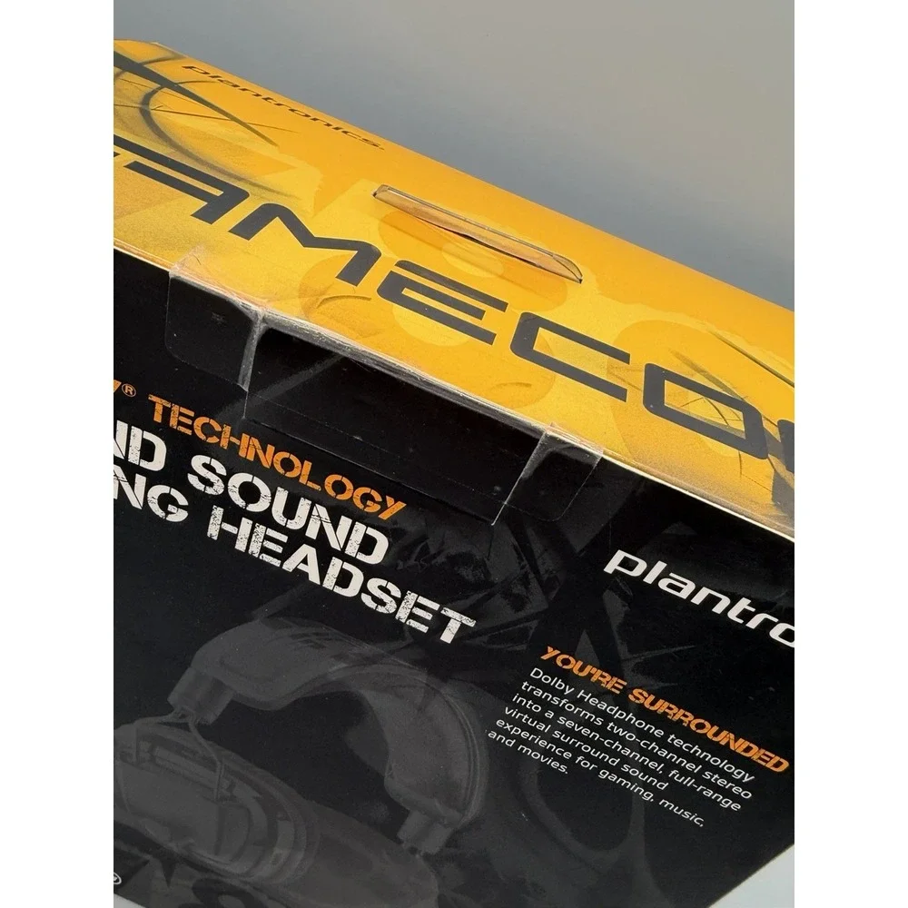 Plantronics GameCom 780 WIRED PC Gaming Headset - Sealed